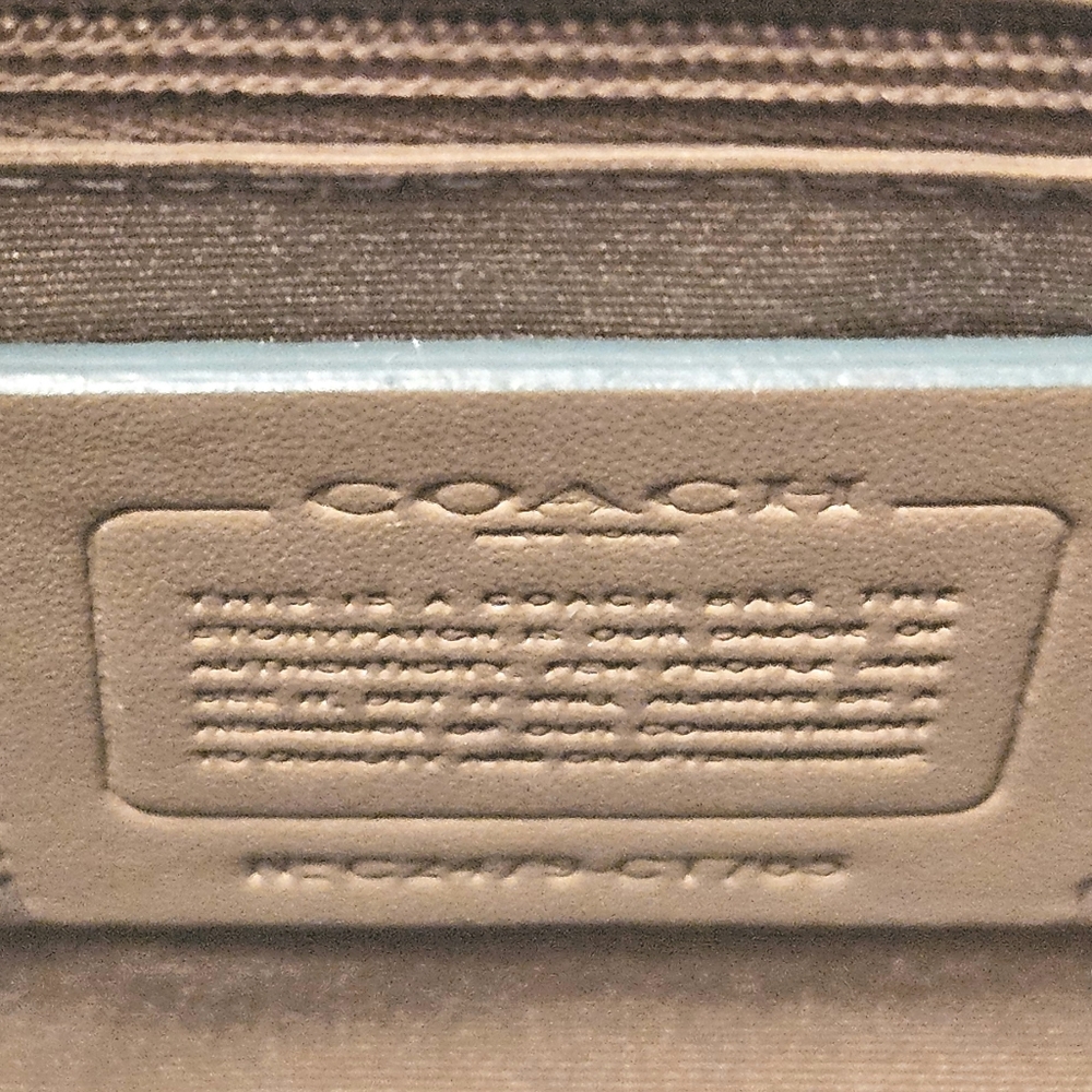 Coach Carmen Shoulder Bag In Signature Jacquard - Picture 9 of 10